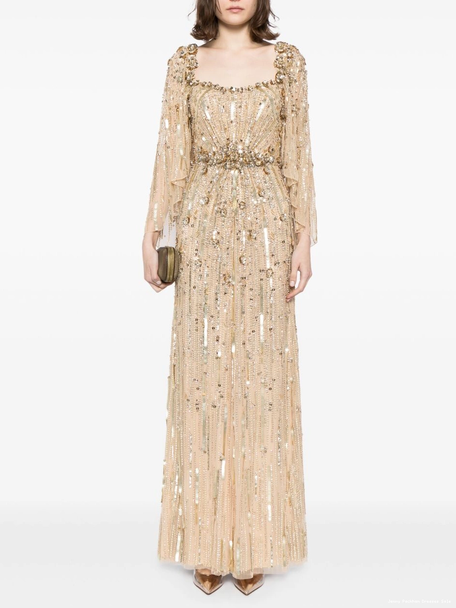 Affordable Jenny gown Packham Brightstar Women crystal-embellished 0408